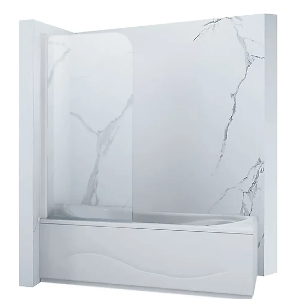 Pare-Baignoire|Silla Global SILLA Pare baignoire MARION 1 battant 70 x 140 cm mobile Blanc