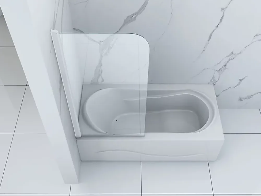 Pare-Baignoire|Silla Global SILLA Pare baignoire MARION 1 battant 70 x 140 cm mobile Blanc
