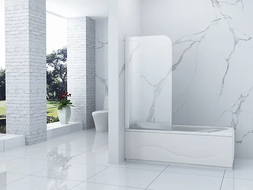 Pare-Baignoire|Silla Global SILLA Pare baignoire MARION 1 battant 70 x 140 cm mobile Blanc