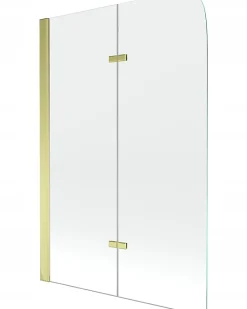 Silla Global Silla Pare-baignoire fixe, 80x140 cm, Doré