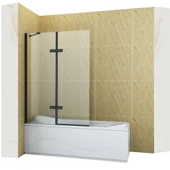 Pare-Baignoire|Silla Global Silla Pare-baignoire GARETT, fixe, 120x150 cm, Noir