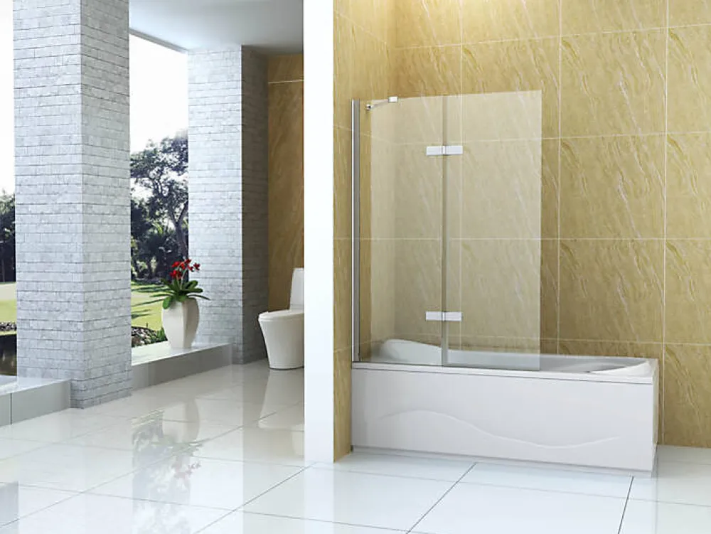 Silla Global Silla Pare-baignoire GARETT, fixe, 120x150 cm, Chromé