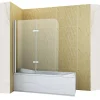 Silla Global Silla Pare-baignoire MARION, pivotant, 80x140 CM, Chromé