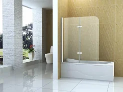 Silla Global Silla Pare-baignoire MARION, pivotant, 80x140 CM, Chromé