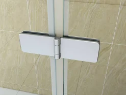 Silla Global Silla Pare-baignoire MARION, pivotant, 120x140 CM, Chromé