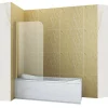 Pare-Baignoire|Silla Global Silla Pare-baignoire MARION, pivotant, 70x140 CM, Doré brossé