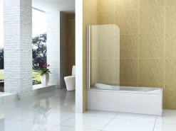 Pare-Baignoire|Silla Global Silla Pare-baignoire MARION, pivotant, 70x140 CM, Doré brossé