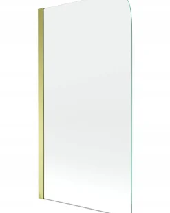 Silla Global Silla Pare-baignoire pivotant, 70x140 cm, Doré