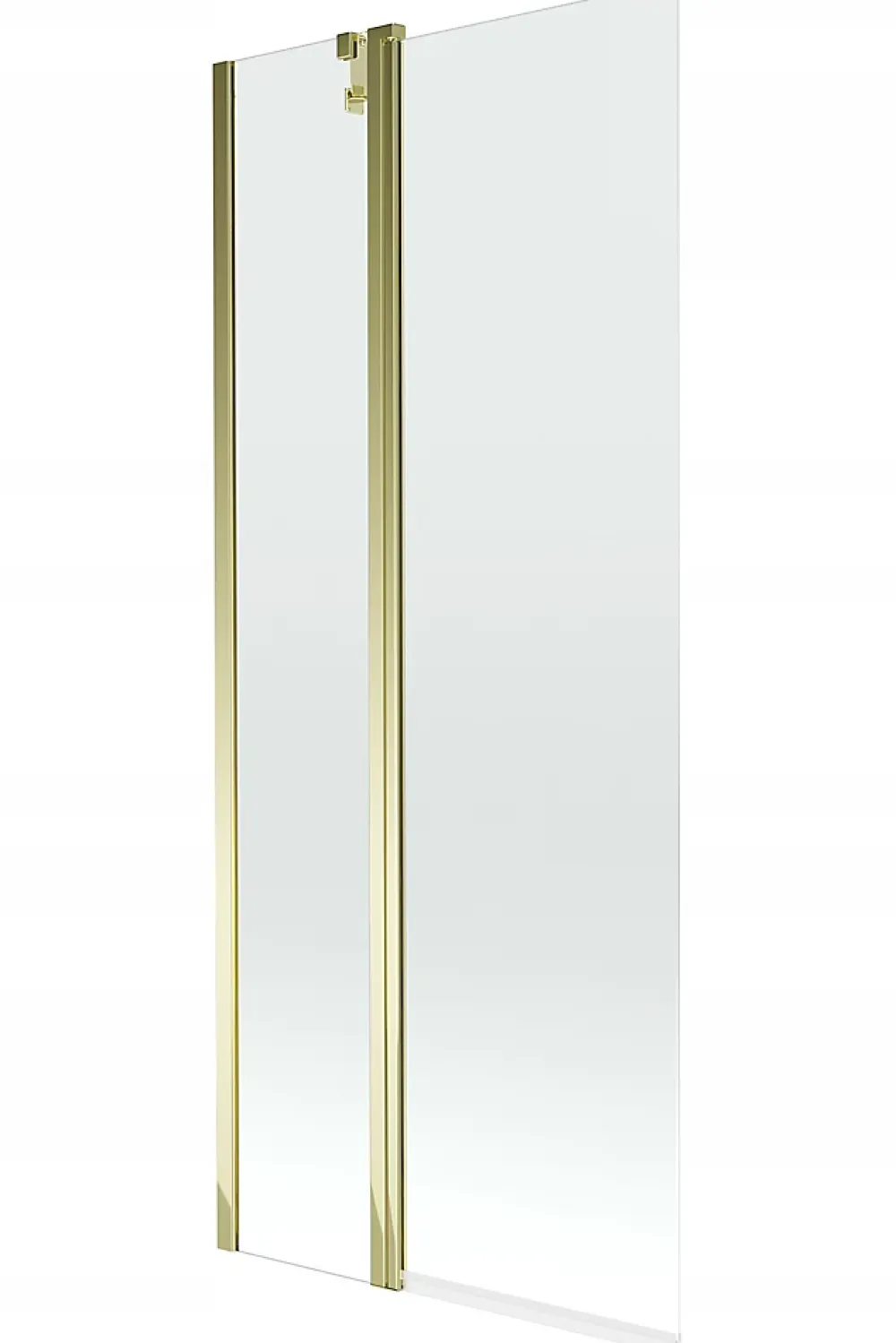 Silla Global Silla Pare-baignoire pivotant, 80x150 CM, Doré