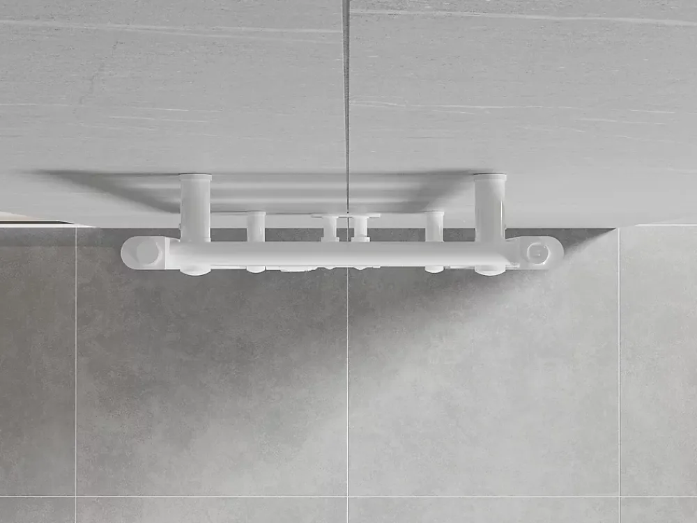 Sèche-Serviettes Eau Chaude|Silla Global Silla Sèche-serviettes eau chaude 178W 50x40x3cm, Blanc