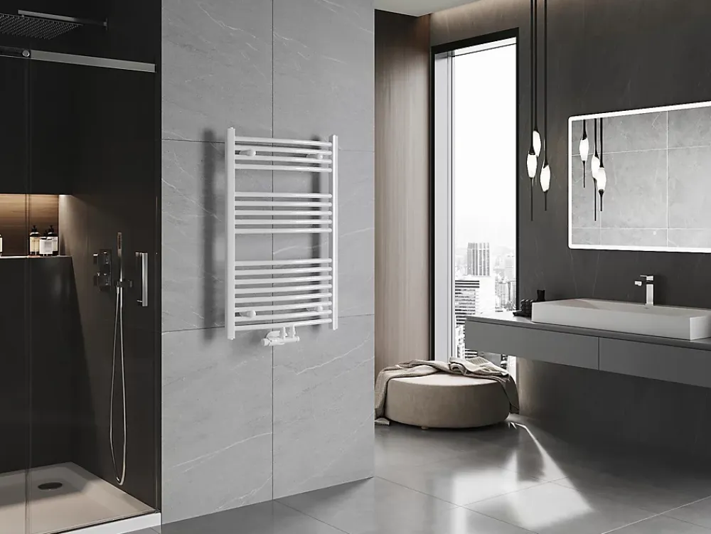 Sèche-Serviettes Eau Chaude|Silla Global Silla Sèche-serviettes eau chaude 433W 90x60x5,6cm, Blanc