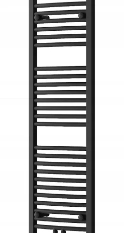Silla Global Silla Sèche-serviettes eau chaude 442W 120x40x4,4cm, Noir