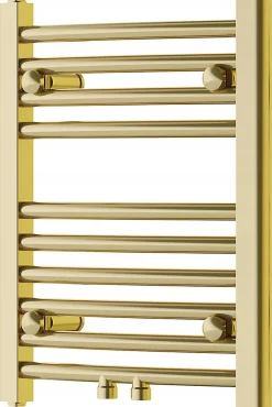 Silla Global Silla Sèche-serviettes eau chaude 141W 50x40x4,4cm, Doré