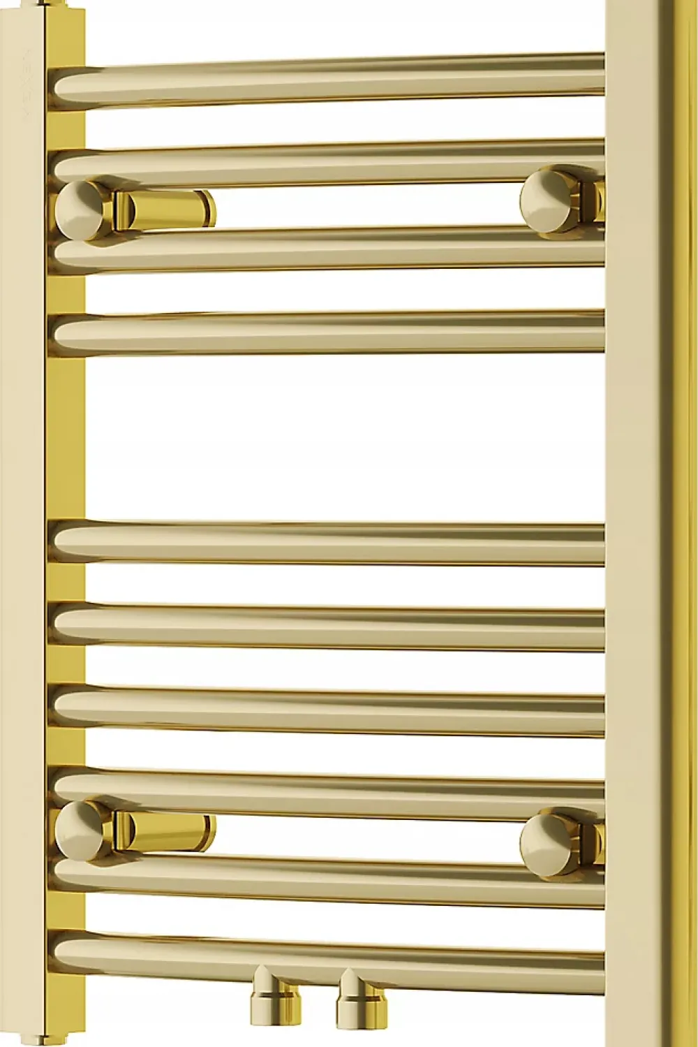 Silla Global Silla Sèche-serviettes eau chaude 141W 50x40x4,4cm, Doré