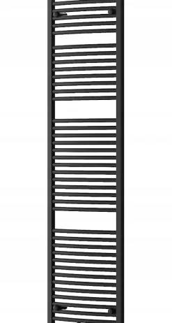 Sèche-Serviettes Eau Chaude|Silla Global Silla Sèche-serviettes eau chaude 820W 180x50x5,2cm, Noir