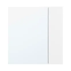 Armoire De Salle De Bains|Sobuy Armoire Murale avec Miroir, 1 Porte 3 Compartiments, Étagères Réglables, Blanche