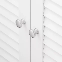 Meuble Sous Lavabo|Sobuy Meuble Lavabo Salle de Bain 2 Portes 2 Étages Blanc en Bois Naturel