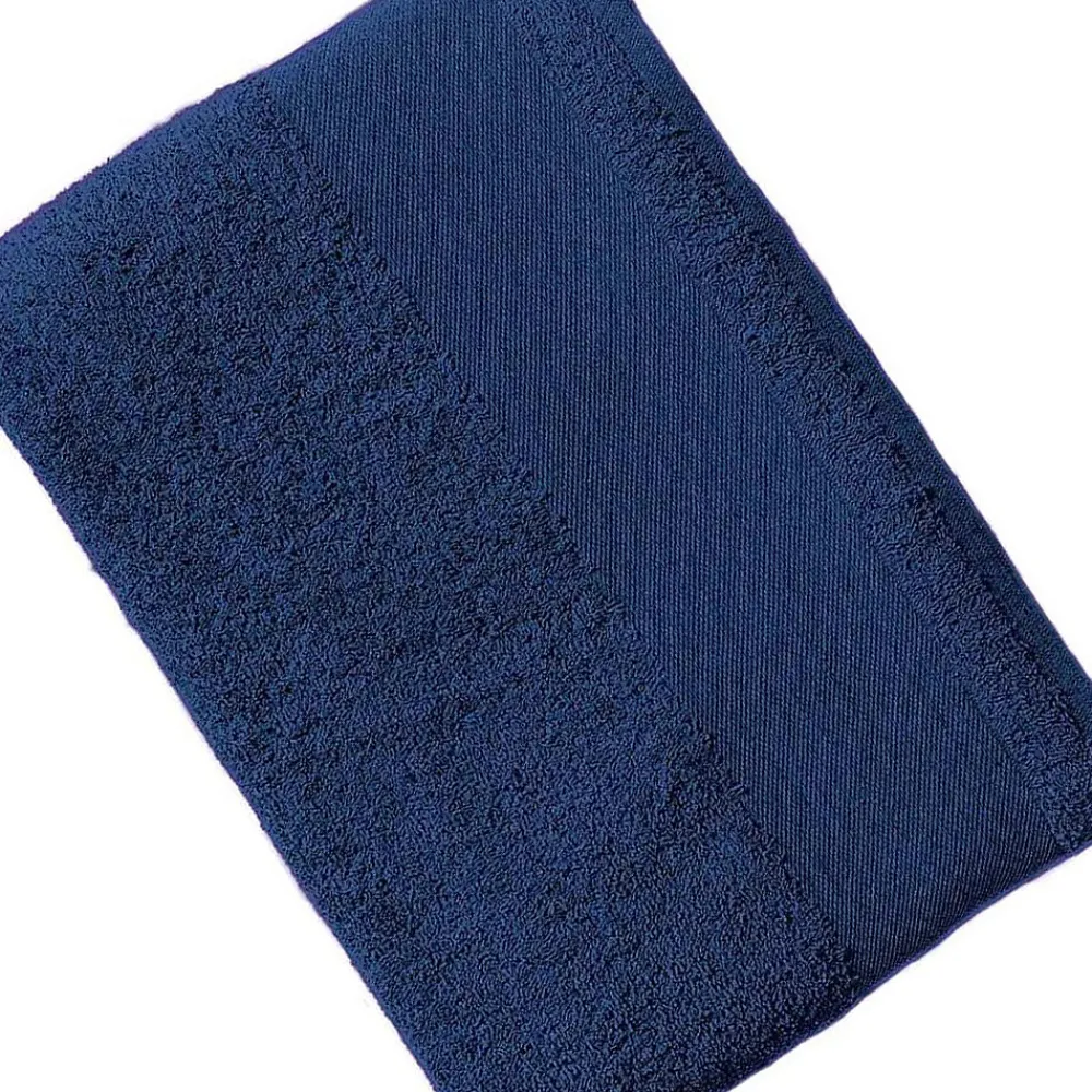 Sols - Serviette à main ISLAND Bleu marine français (Taille unique)