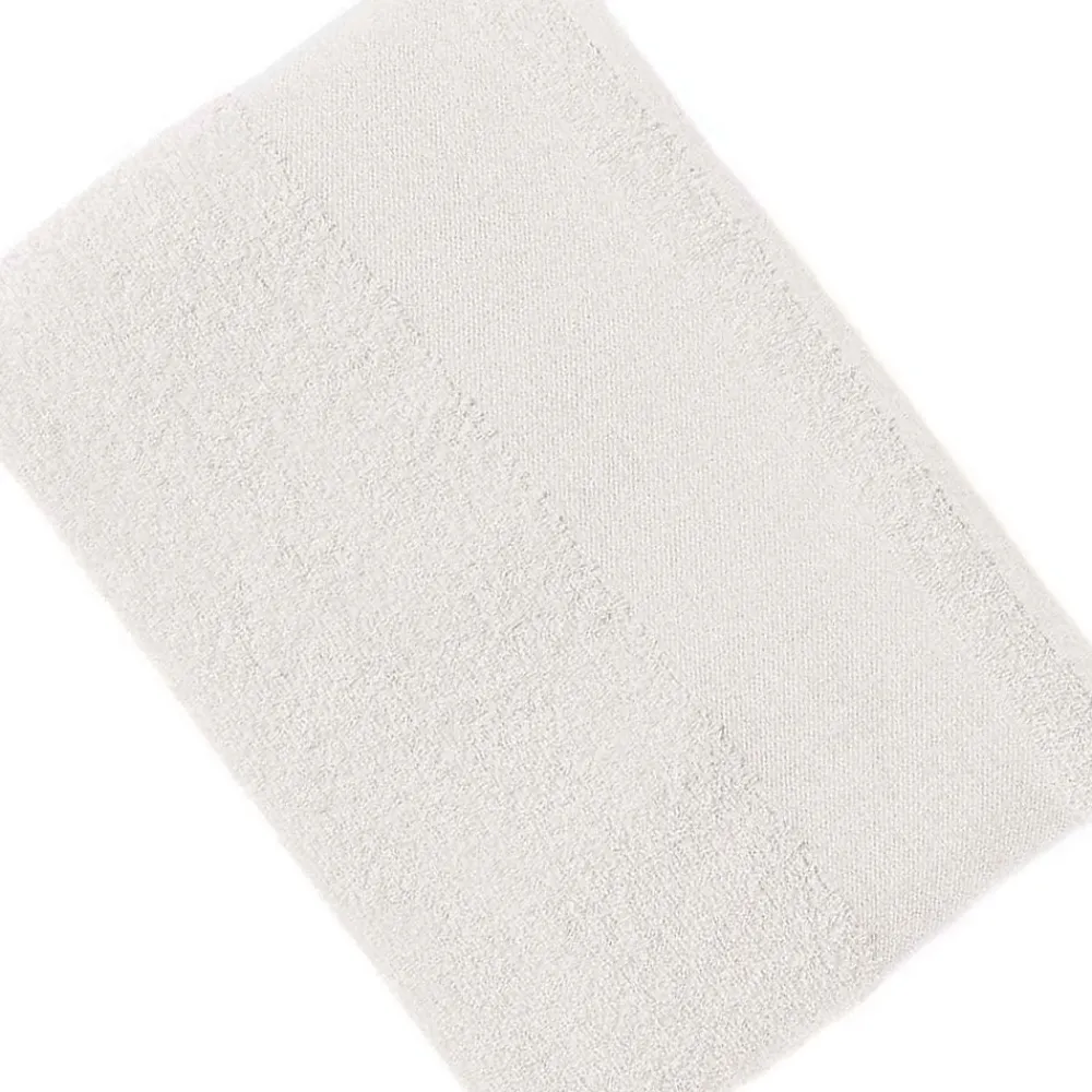 Gant De Toilette|Sols - Serviette à main ISLAND Blanc (Taille unique)