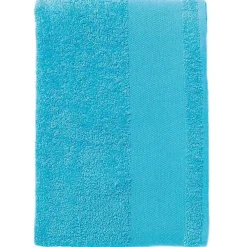 Gant De Toilette|Sols - Serviette de bain ISLAND Turquoise vif (Taille unique)