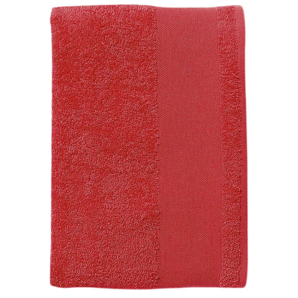 Sols - Serviette de bain ISLAND Rouge (Taille unique)