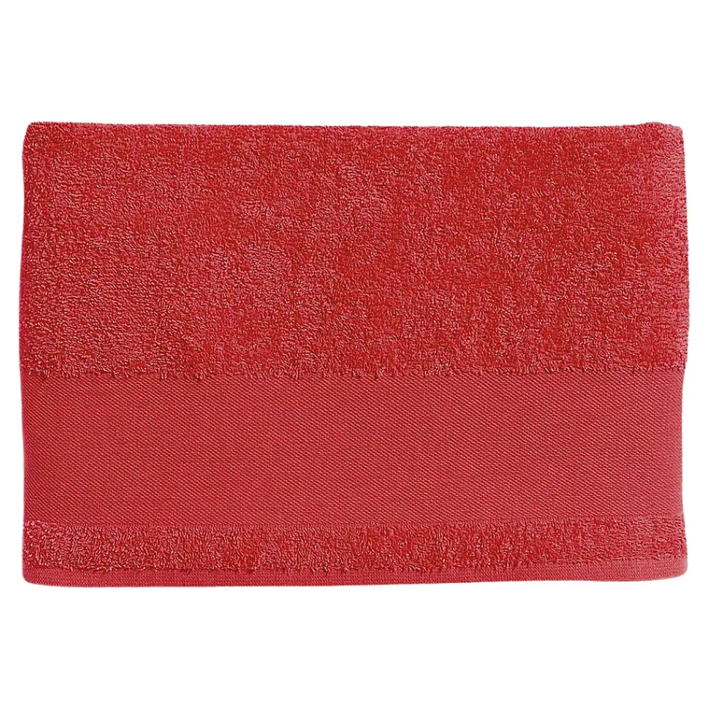 Sols - Serviette de bain pour invités ISLAND Rouge (Taille unique)