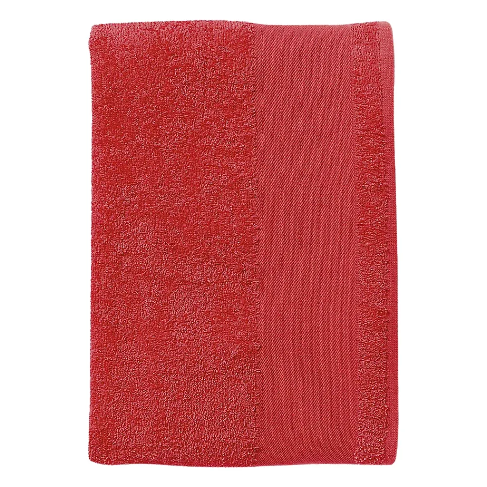 Sols - Serviette de bain pour invités ISLAND Rouge (Taille unique)