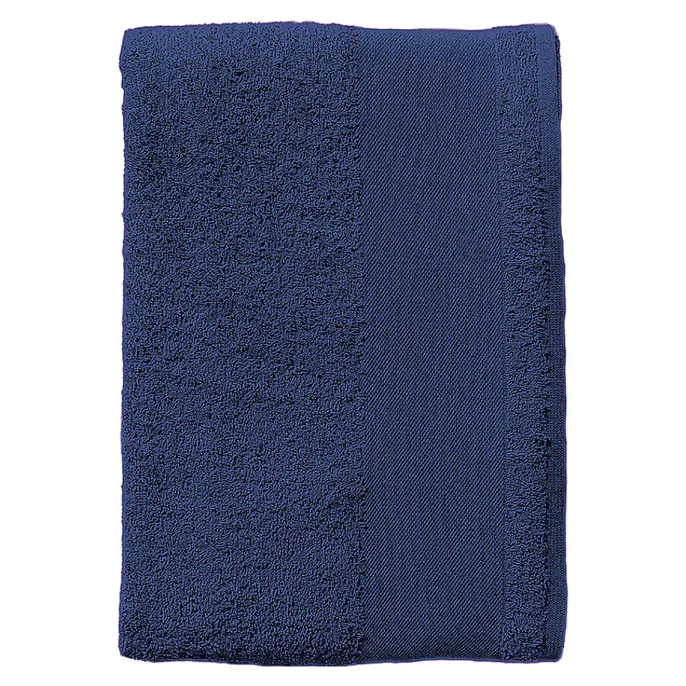 Sols - Serviette de bain pour invités ISLAND Bleu marine français (Taille unique)