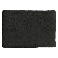 Sols - Serviette de bain pour invités ISLAND Noir (Taille unique)