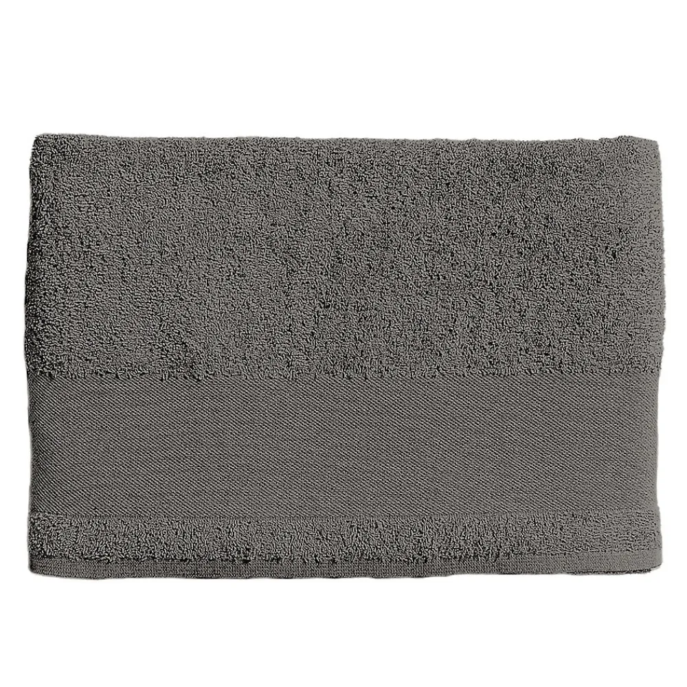 Gant De Toilette|Sols - Serviette de bain pour invités ISLAND Gris foncé (Taille unique)