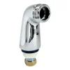 Somatherm for you - Raccord colonette droit luxe chromé