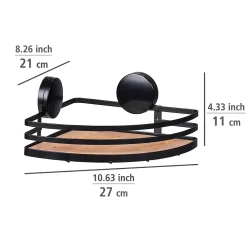 Wenko Support angulaire Static-Loc collection Alba pour la salle de bain