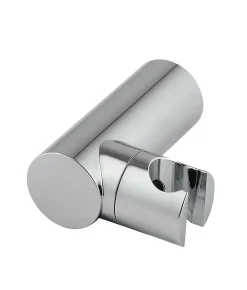 Essebagno Support de douchette mural chromé en ABS