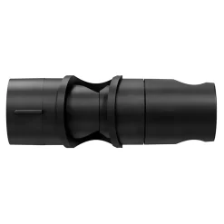 GoodHome Support de douchette pour barre de douche, noir,