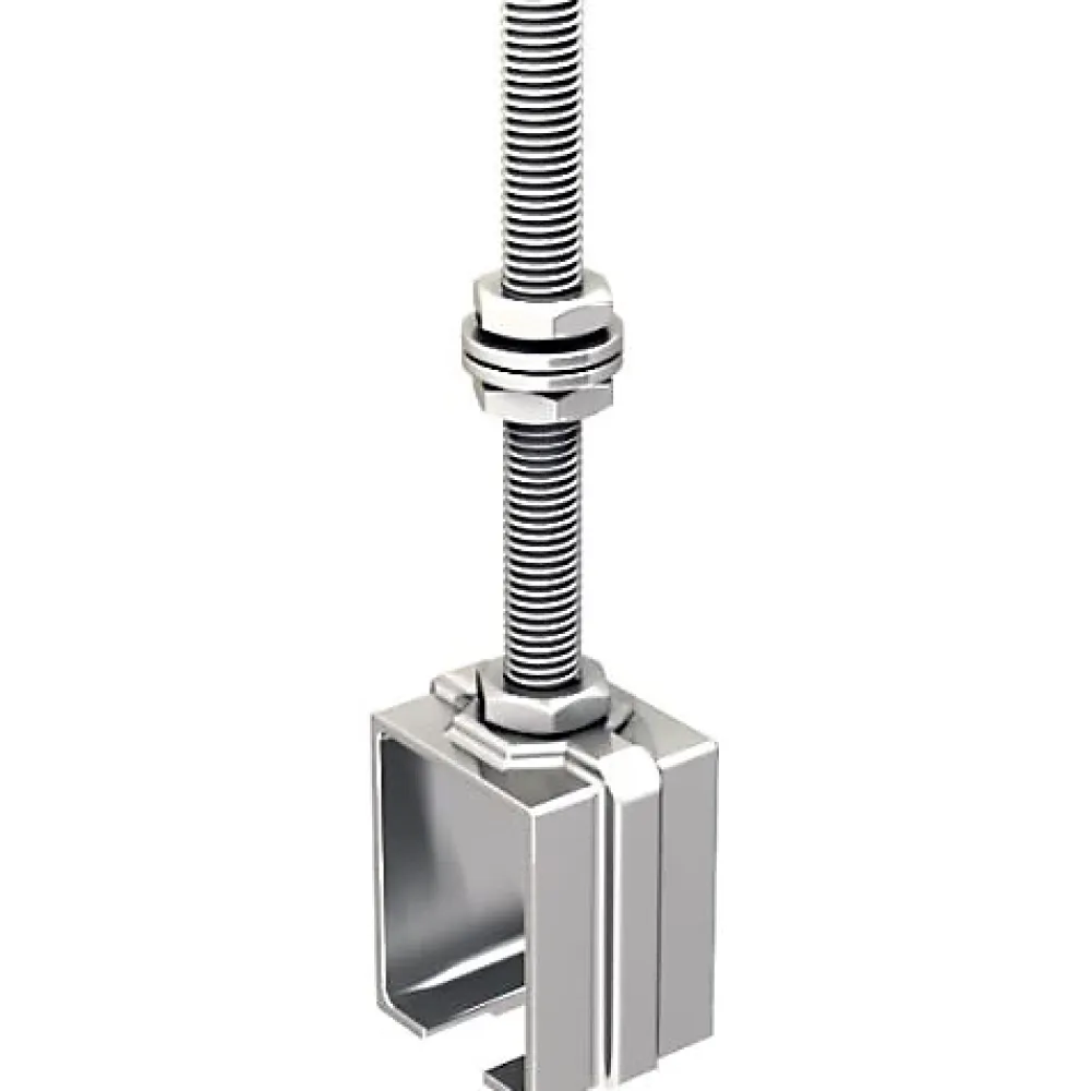Mantion Support de rail 35x30 à tige longue - - 3531L