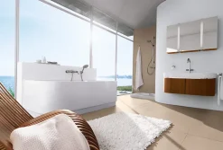 Pommeau De Douche, Flexible Et Barre De Douche|Hansgrohe Support douchette mural chromé Porter'S