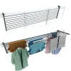 Foxydry Support linge pliable pour extérieur alu 202x63x8 cm Duo