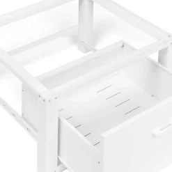 Armoire De Salle De Bains|IDMarket Support pour machine à laver 63 x 54 cm socle réhausseur en métal avec tiroir