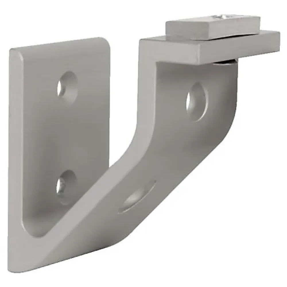 Urinoir|Duval Support profilé pour main courante en aluminium anodisé argent - - 61-0102-2000