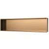 Swiss Aqua Technologies Aurum Niche de Douche à encastrer, Acier Inoxydable 304, 120x28x10cm, Cuivre brossé PVD (SATAURN12128BRG)
