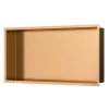 Swiss Aqua Technologies Aurum Niche de Douche à encastrer, Acier Inoxydable 304, 60x30x10cm, Cuivre brossé PVD (SATAURN6030BRG)