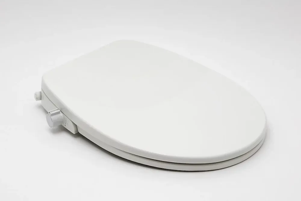 Wc Japonais|Swiss Aqua Technologies Abattant WC japonais siège de toilette Softclose sans électricité avec bidet intégré, blanc SATBEASY2233