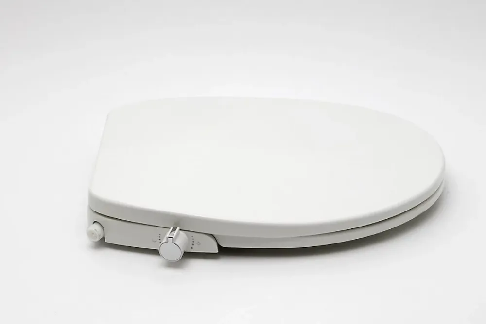 Wc Japonais|Swiss Aqua Technologies Abattant WC japonais siège de toilette Softclose sans électricité avec bidet intégré, blanc SATBEASY2233