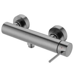 Swiss Aqua Technologies Aurum mitigeur de douche mural 150 mm à levier sans set de douche, métal brossé (SATBAUR268BGM)
