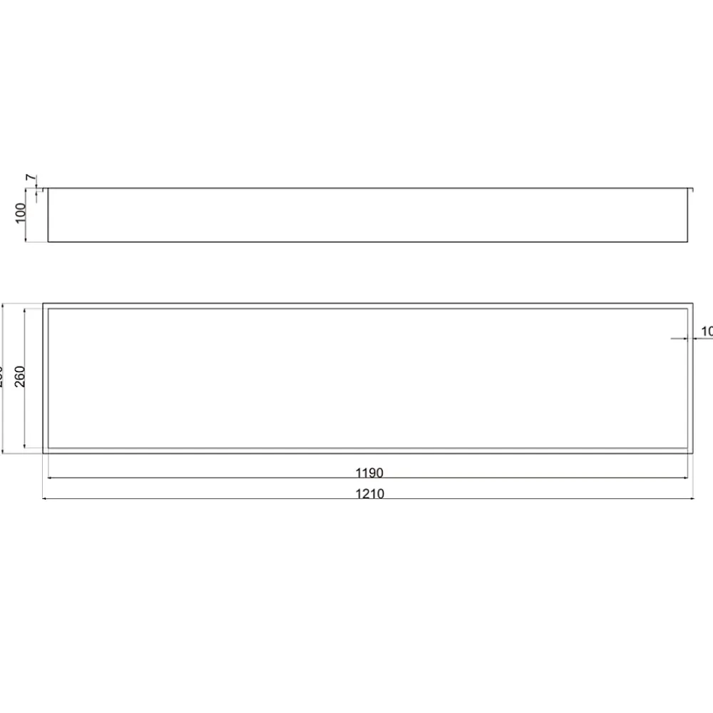 Etagère Salle De Bains|Swiss Aqua Technologies Aurum Niche de Douche à encastrer, Acier Inoxydable 304, 120x28x10cm, Noir mat (SATAURN12128MB)