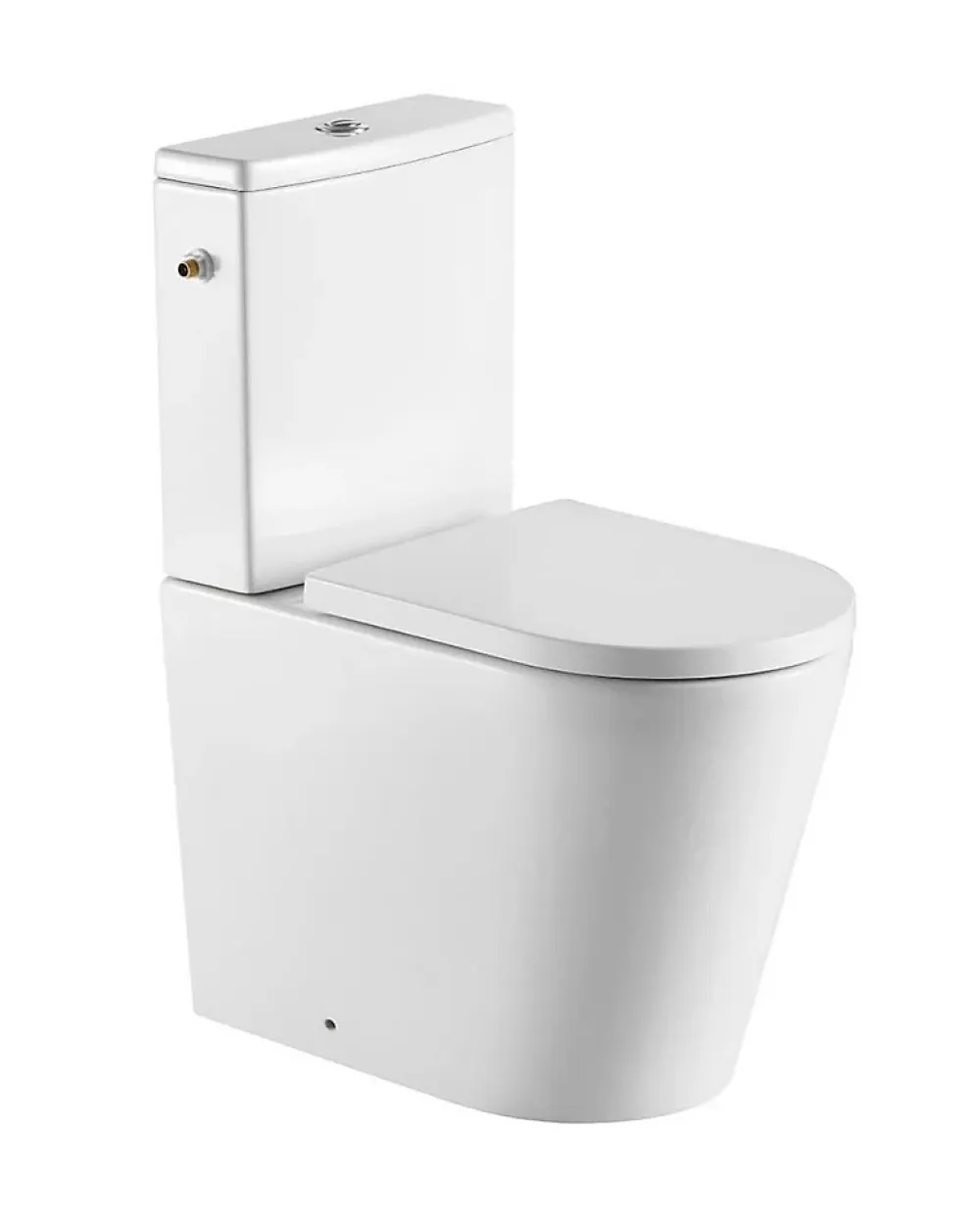 Wc À Poser|Grohe Swiss Aqua Technologies Brevis WC à poser sans bride + abattant softclose (SATBRE031RREXVP)