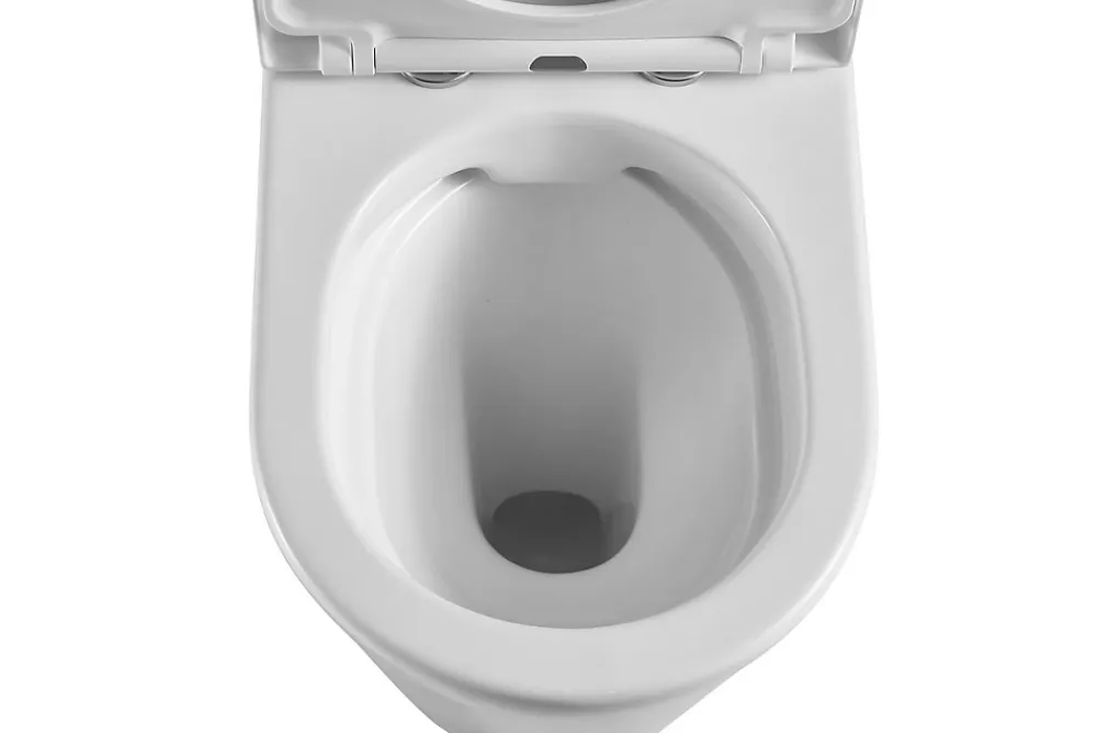 Wc À Poser|Grohe Swiss Aqua Technologies Brevis WC à poser sans bride + abattant softclose (SATBRE031RREXVP)
