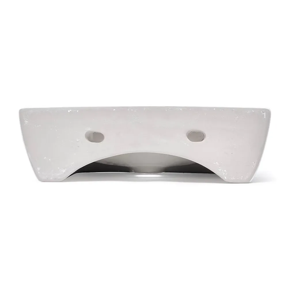 Swiss Aqua Technologies Brevis Lavabo suspendu avec trou pour robinetterie, 43x30x13cm (SATBRE4330R)
