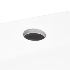 Swiss Aqua Technologies Brevis Lavabo suspendu avec trou pour robinetterie, 43x30x13cm (SATBRE4330R)