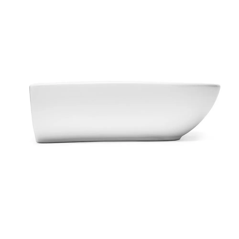 Swiss Aqua Technologies Brevis Lavabo suspendu avec trou pour robinetterie, 50x38,5x12cm (SATBRE5038R)